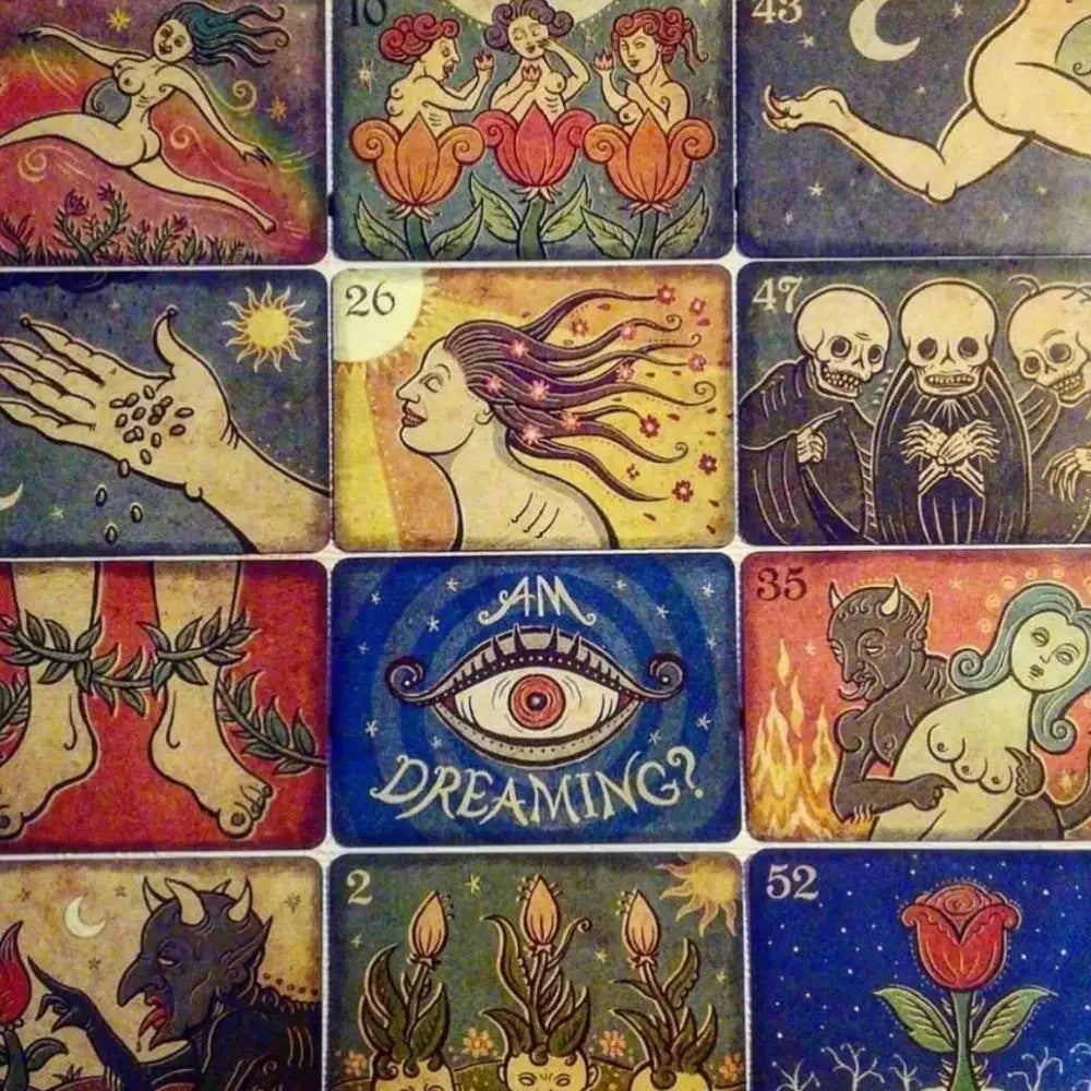 Garden Of Lucid Daydreams Surreal Divination Oracle Deck