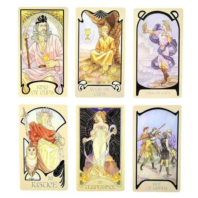 Ethereal Visions Illuminated Tarot Deck For Beginners