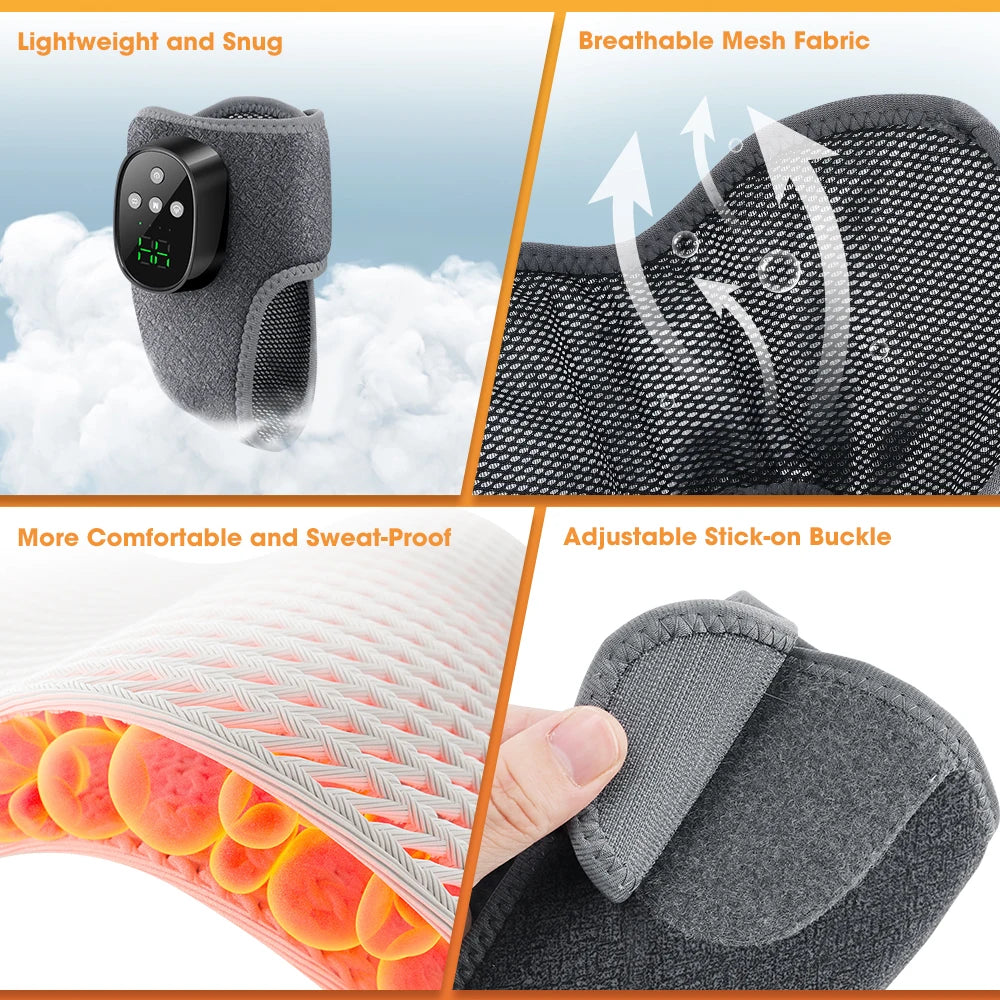 PASTSKY Cordless Heated Foot Massager With 4 Heat Levels