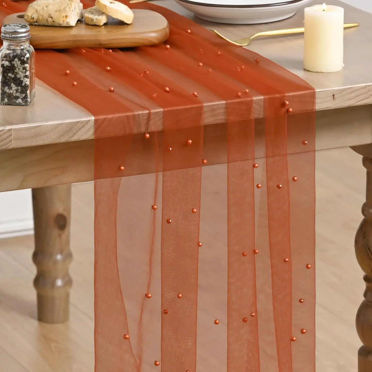 Sheer Gauze Table Runner